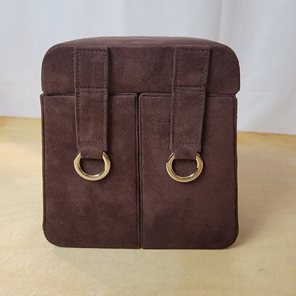 Jewelry Box - Faux Suede - Unique and Stylish! - Picture 3 of 16